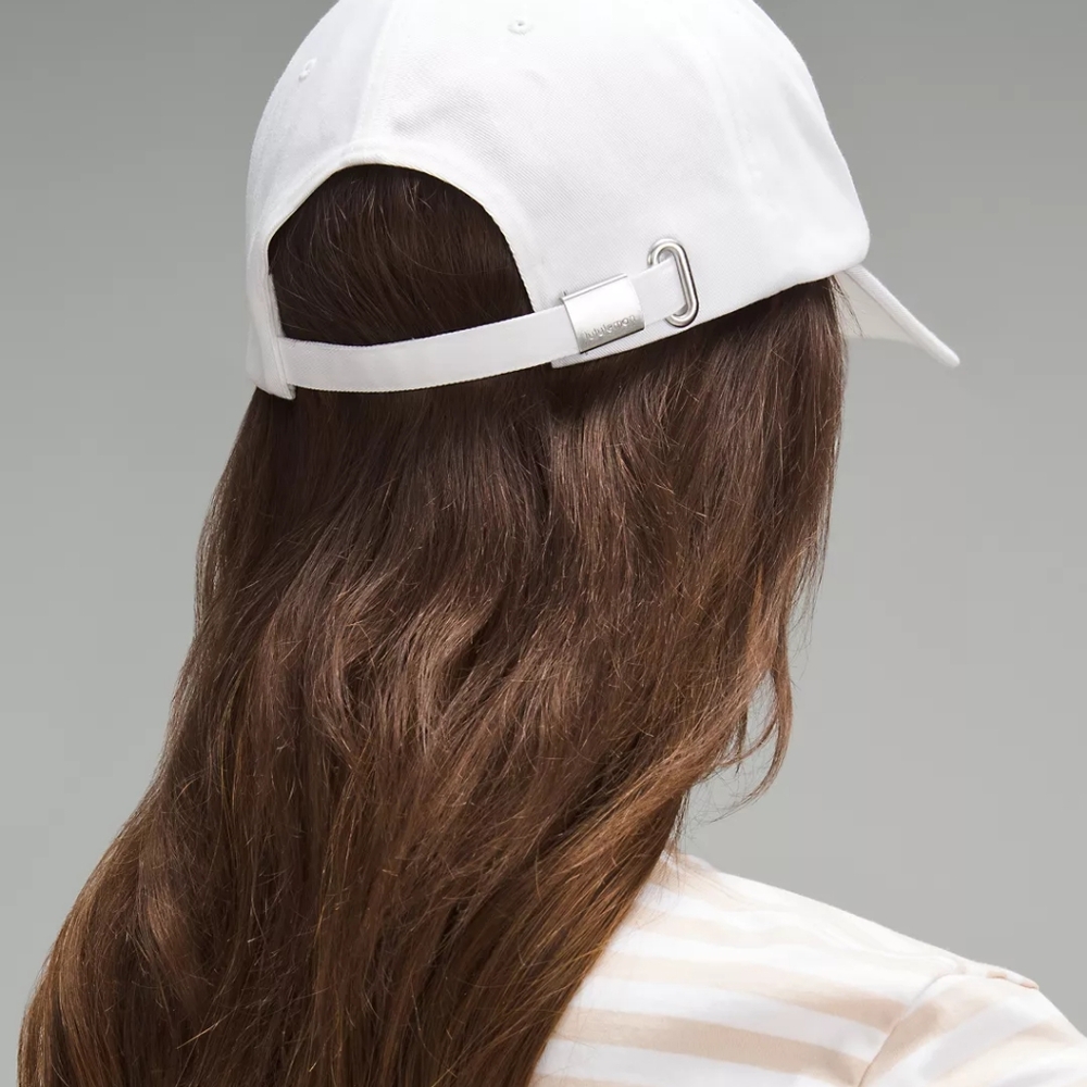 NWT Lululemon Classic Ball Cap Wordmark White/Black - Picture 3 of 8